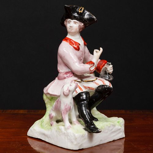 BOW PORCELAIN MODEL OF A HUNTERUnmarked 5 3baa5b