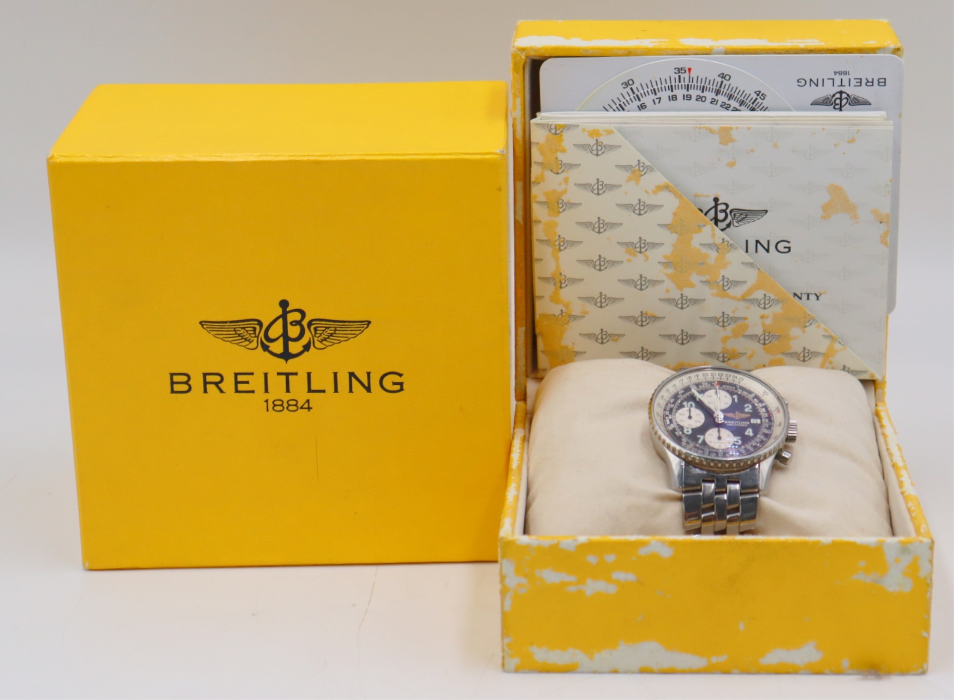 JEWELRY. BREITLING OLD NAVITIMER