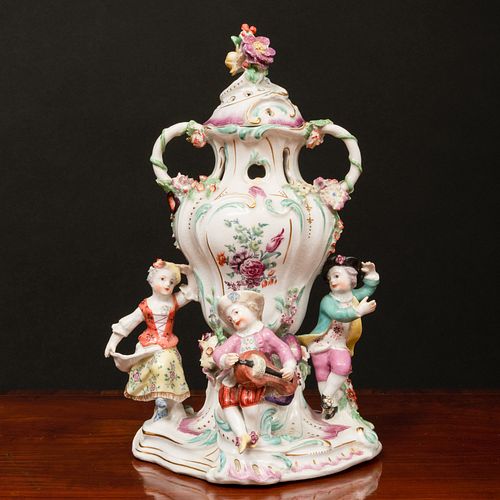 CHELSEA PORCELAIN POTPOURRI VASE