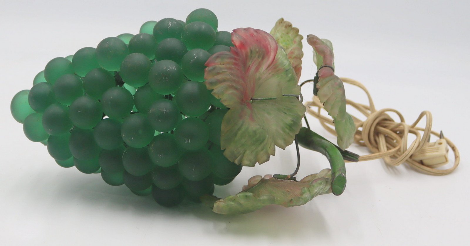 MURANO GLASS GRAPE CLUSTER LAMP  3babe9