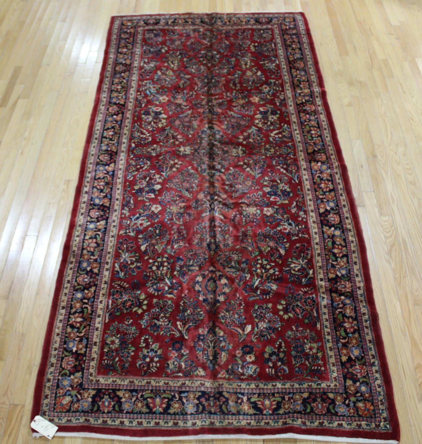 ANTIQUE AND FINELY HAND WOVEN SAROUK 3bac2a