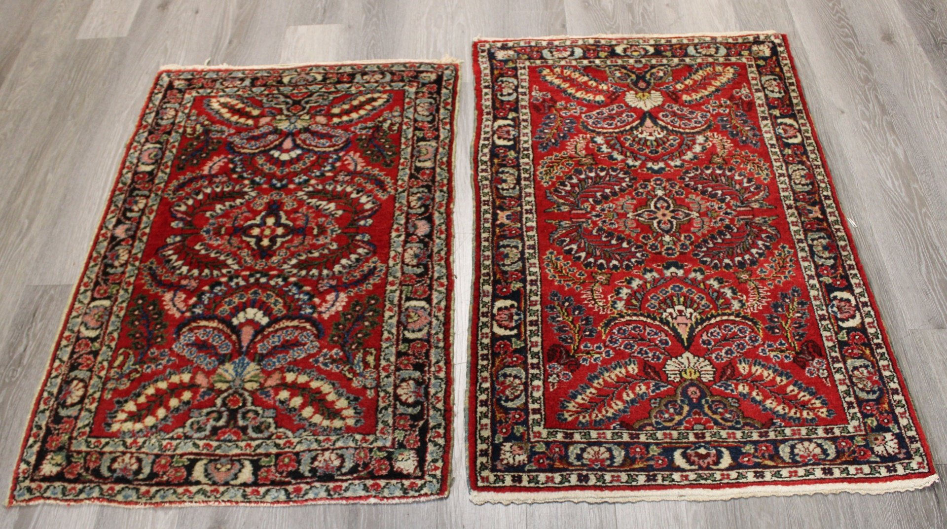 2 ANTIQUE AND FINELY HAND WOVEN 3bac38