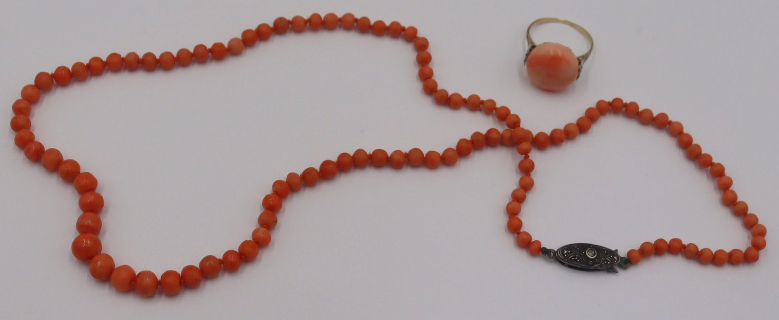 JEWELRY VINTAGE CORAL JEWELRY 3bacd2