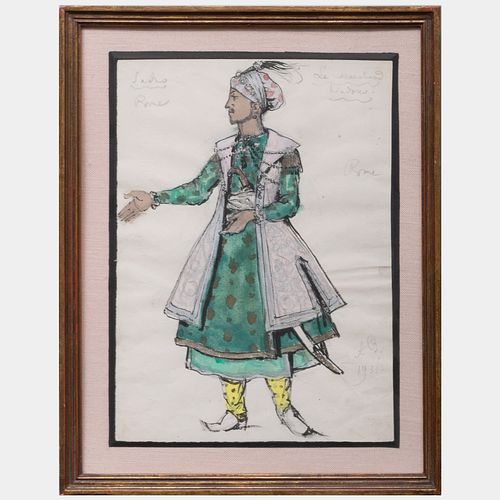 EUROPEAN SCHOOL COSTUME DESIGNWatercolor 3bae51