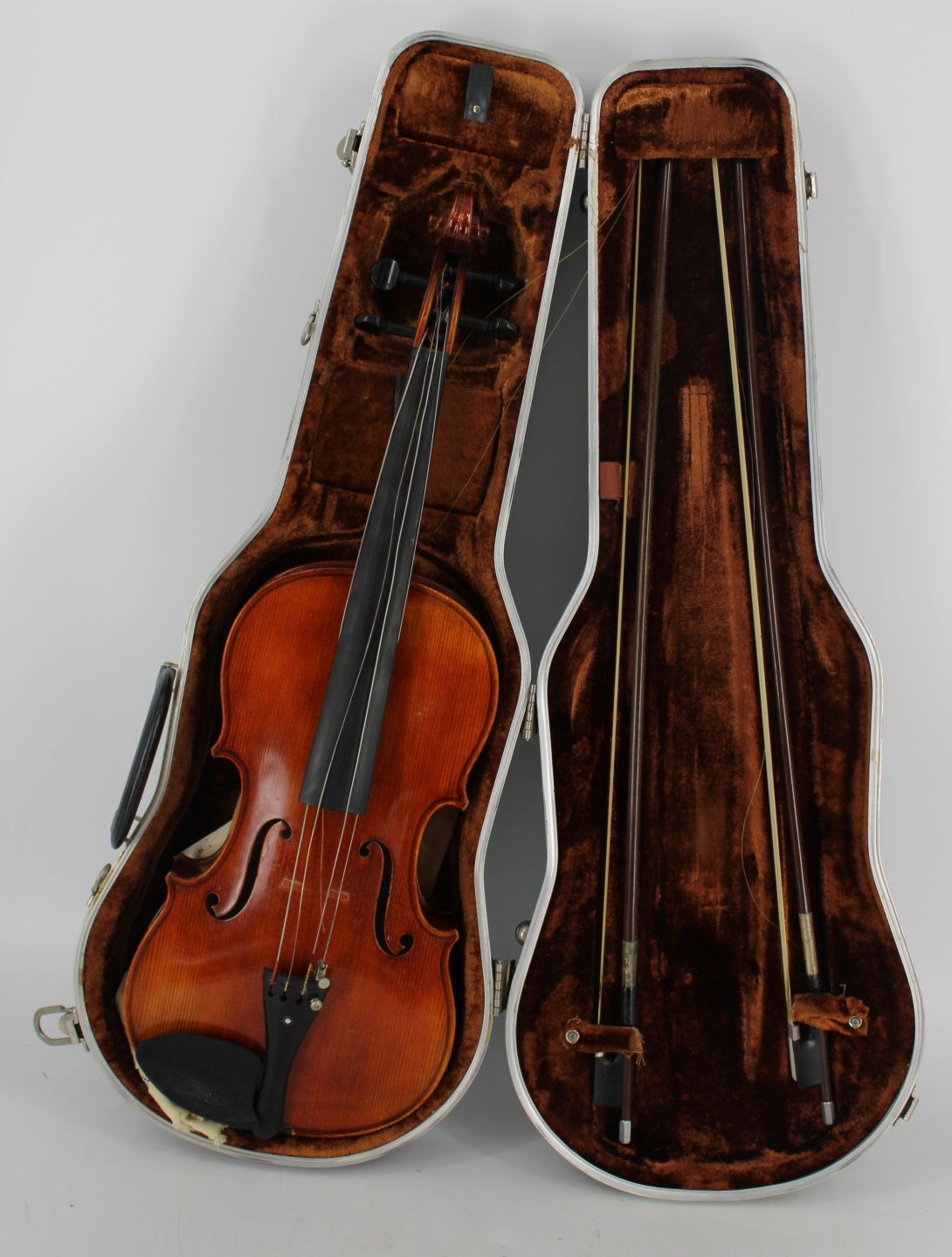 WENZEL FUCHS VIOLIN AND 2 SILVER 3bae59