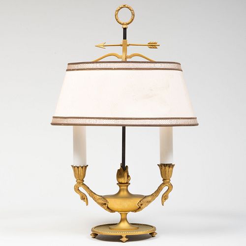 DIRECTOIRE STYLE GILT METAL TWIN 3bae5c