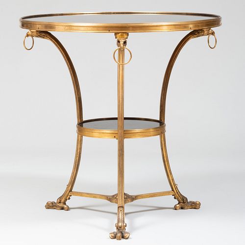 DIRECTOIRE STYLE GILT METAL MOUNTED 3bae98