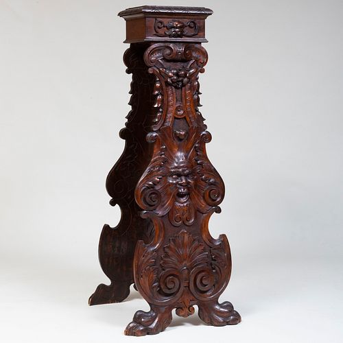 ITALIAN BAROQUE STYLE STAINED WOOD 3baf64