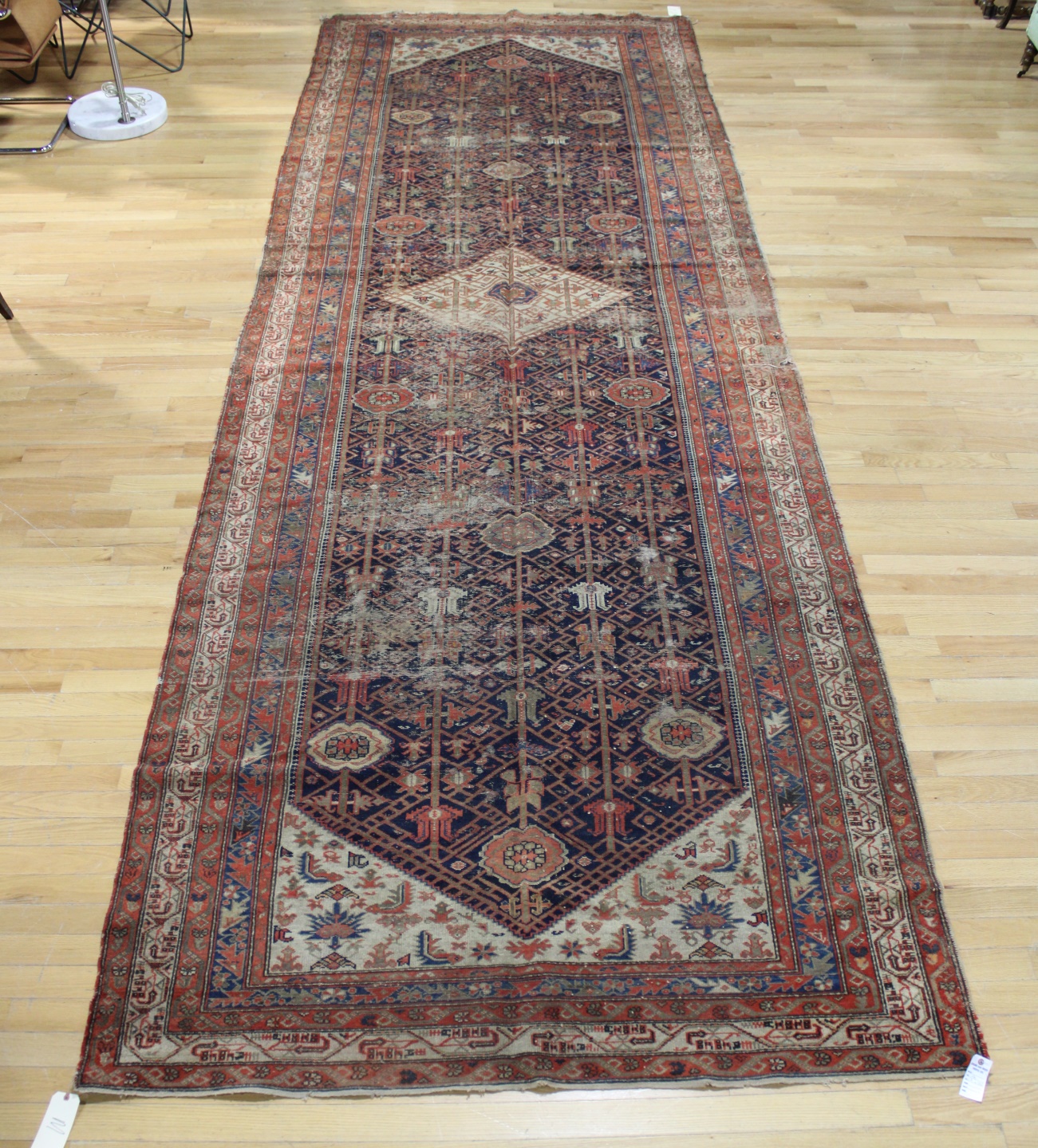 ANTIQUE AND FINELY HAND WOVEN RUNNER 3baf9f