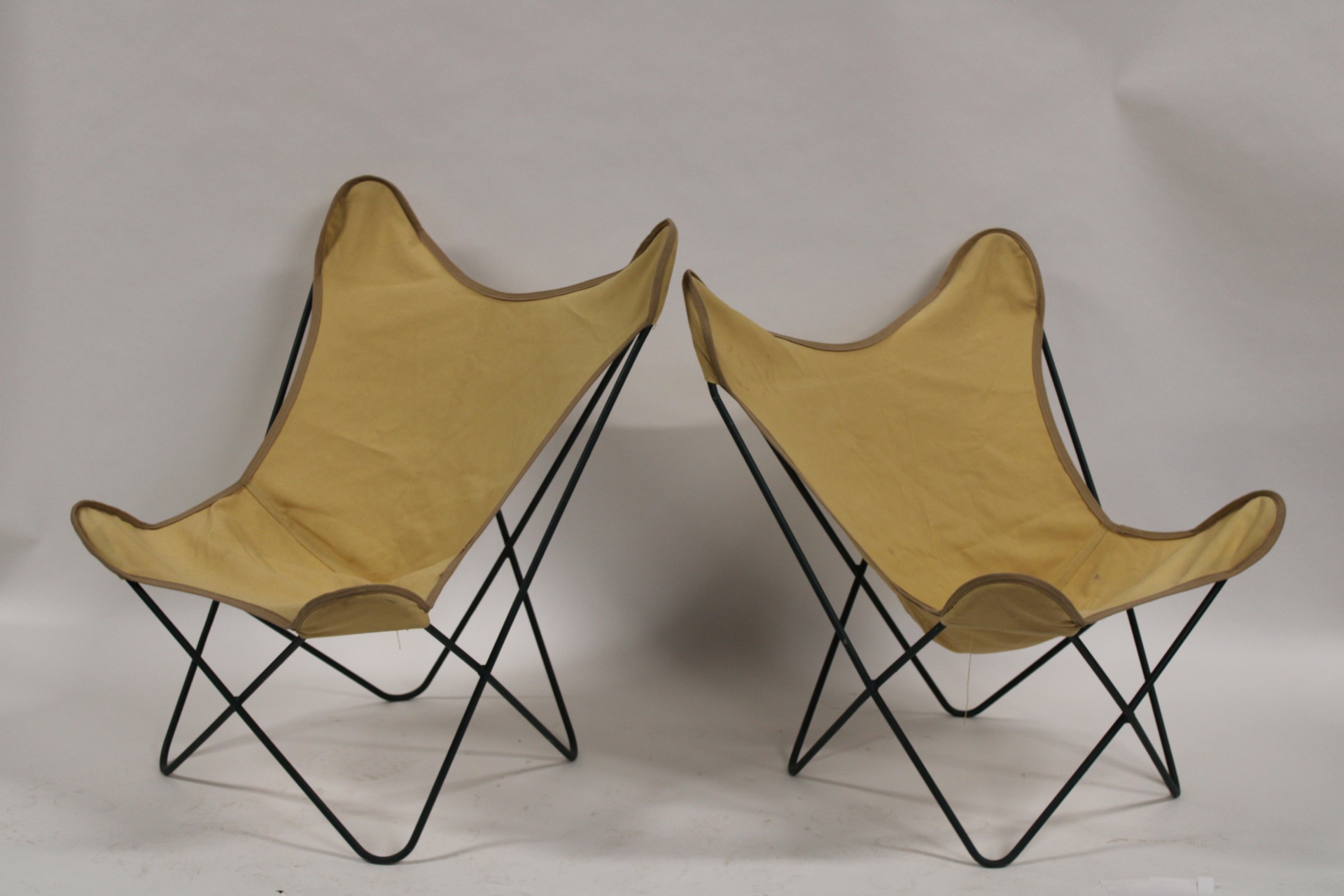 A MIDCENTURY PAIR OF BUTTERFLY