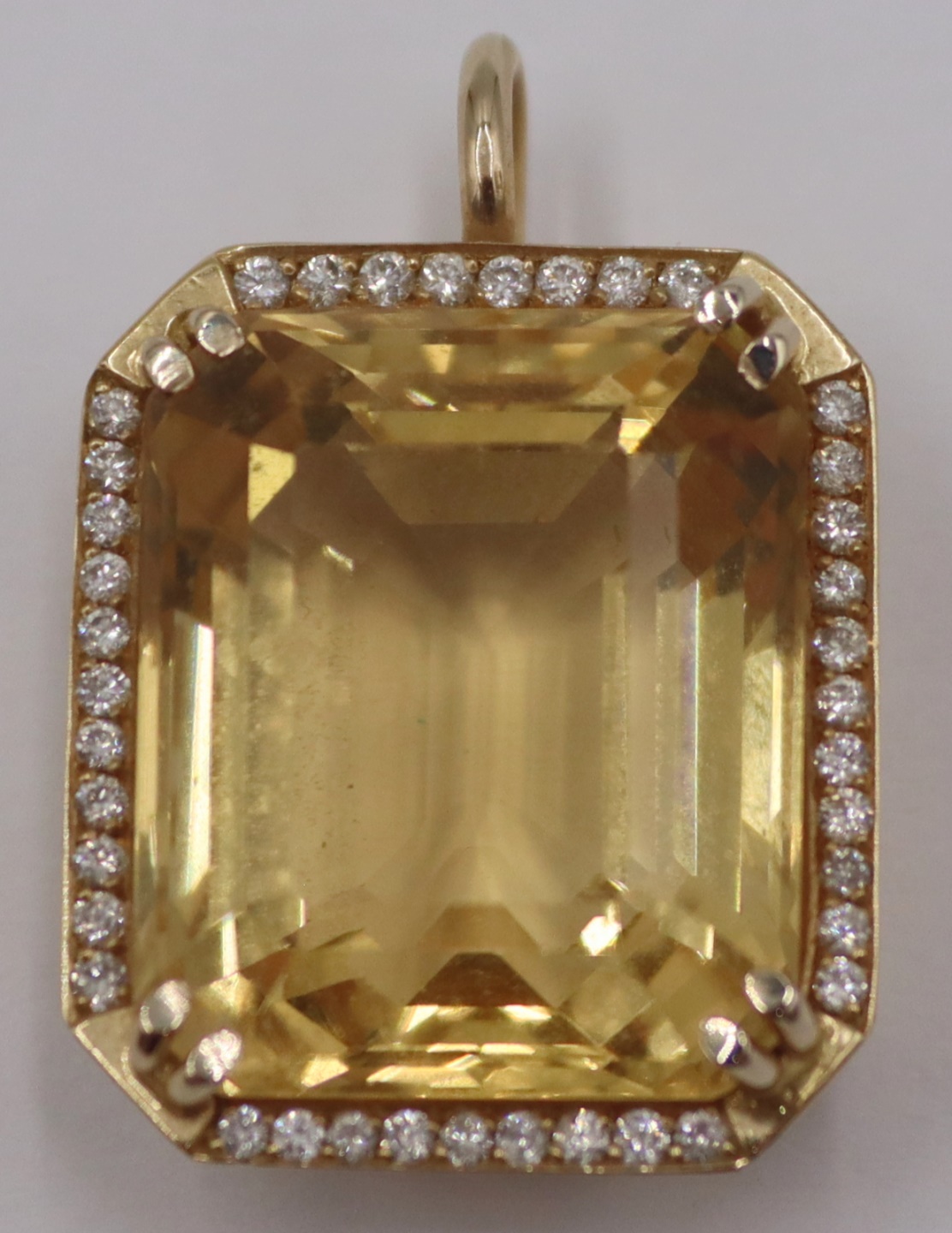 JEWELRY. 14KT GOLD DIAMOND AND