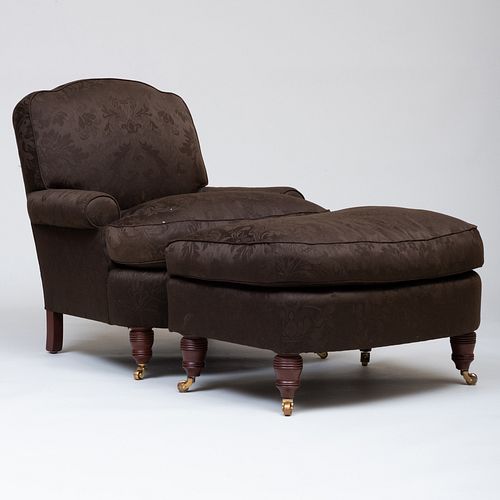 CONTEMPORARY UPHOLSTERED CLUB CHAIR 3bb0b7