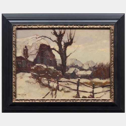 WILLEM NOORDIJK (1887-1970): WINTER