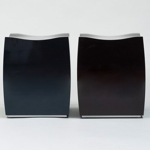 PAIR OF NICHOLAS MONGIARDO LACQUERED 3bb201