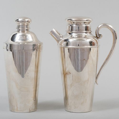 S. KIRK & SON SILVER COCKTAIL SHAKER