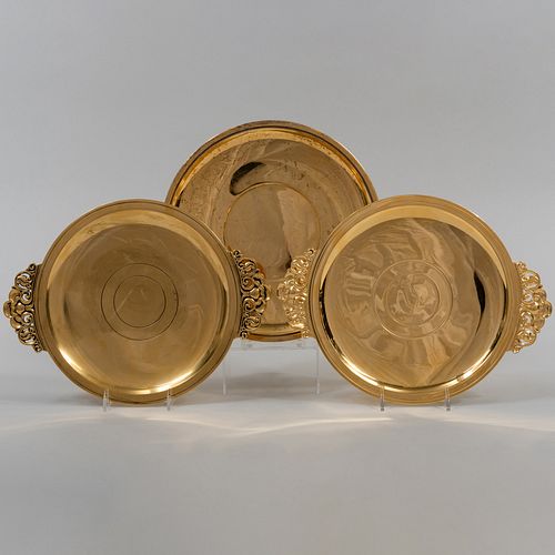 PAIR OF TIFFANY CO SILVER GILT 3bb2be