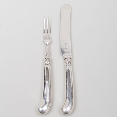 VICTORIAN SILVER FRUIT SERVICEMark 3bb339