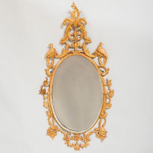GEORGE III CARVED GILTWOOD MIRROR4 3bb3a3