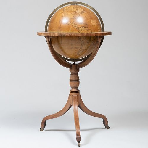 REGENCY MAHOGANY GLOBE HARRIS S 3bb417