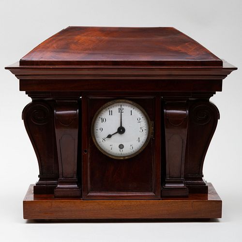 LATE WILLIAM IV MAHOGANY MANTEL 3bb42e