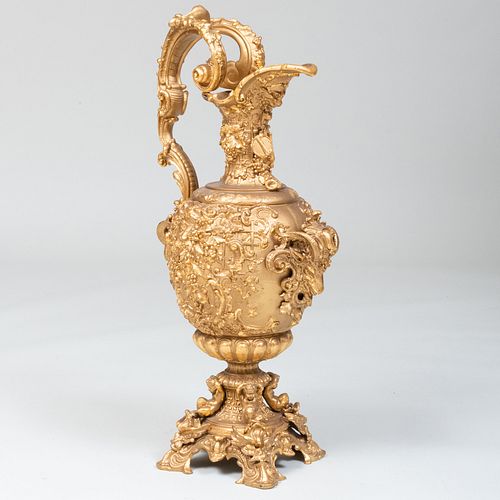 RENAISSANCE STYLE GILT-METAL EWER34