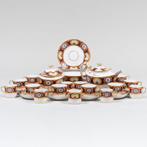 COALPORT JOHN ROSE PORCELAIN PART TEA