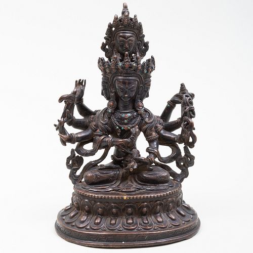 NEPALESE BRONZE FIGURE OF NANGYALMUnmarked 3bb5df