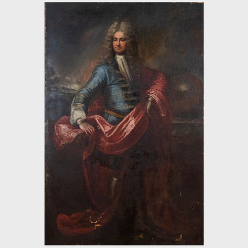 FRENCH SCHOOL PORTRAIT OF A NOBLEMAN  3bb664