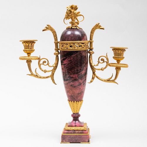 LOUIS XVI STYLE GILT-BRONZE-MOUNTED