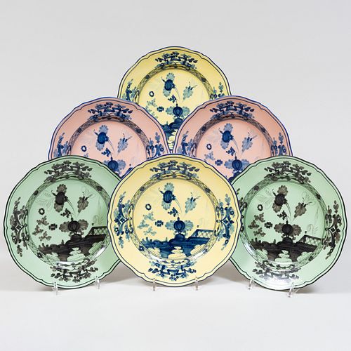 SET OF GINORI PORCELAIN DESSERT