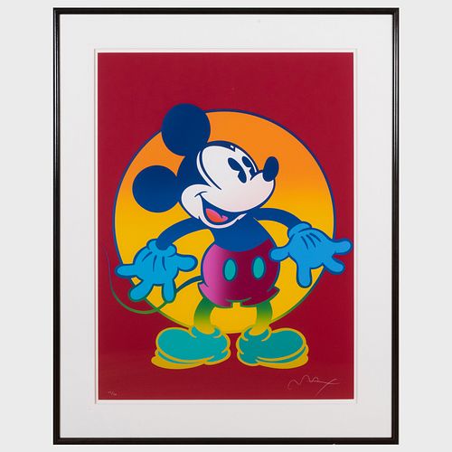 PETER MAX (B. 1937): MICKEY; AND