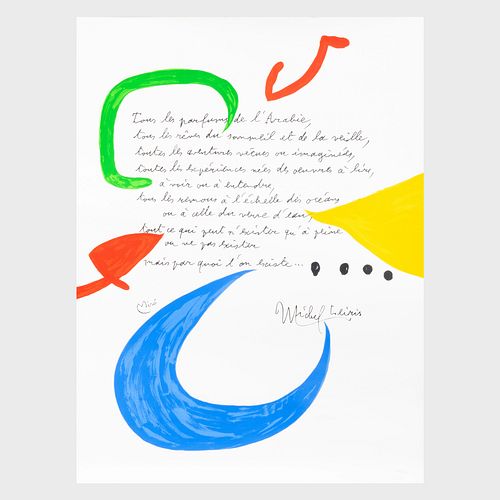 AFTER JOAN MIRO 1893 1983 UNTITLEDLithograph 3bb811