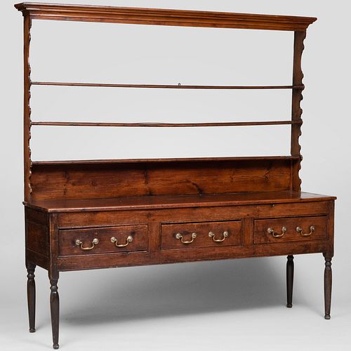 EARLY VICTORIAN STAIN PINE WELSH 3bb895