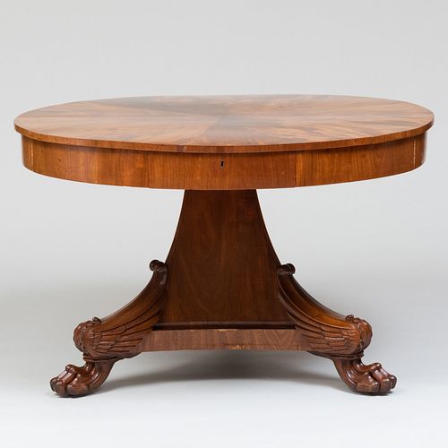 CONTINENTAL WALNUT CENTER TABLEFitted 3bb8fd