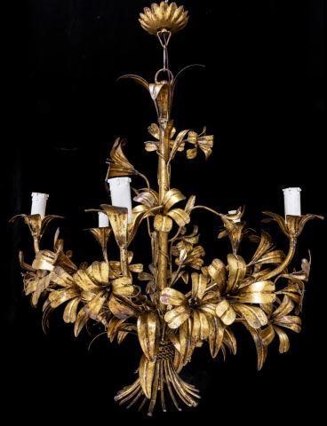 FRENCH 5 LIGHT CHANDELIER AFTER 3be05e