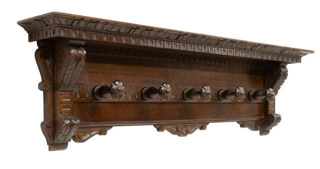 ITALIAN RENAISSANCE REVIVAL WALNUT