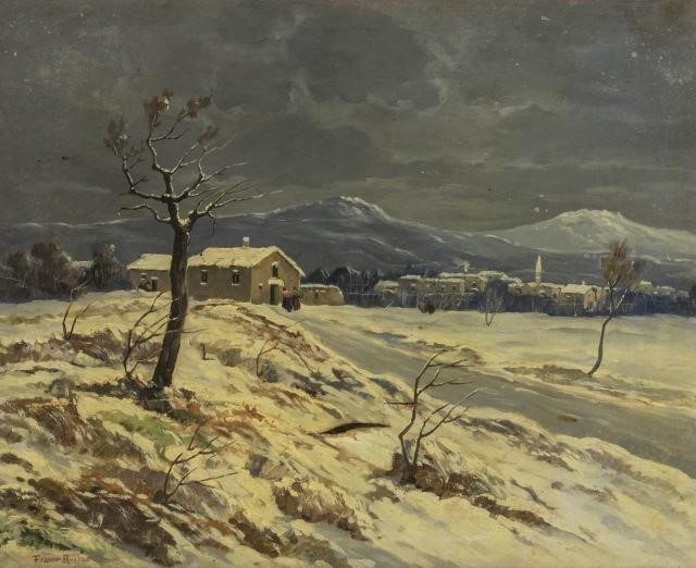 FRANCO RUOCCO WINTER LANDSCAPE 3be19f