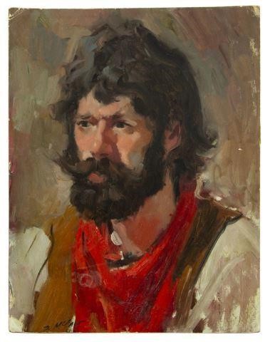 DAN MCCAW B 1942 PORTRAIT OIL 3be1ae