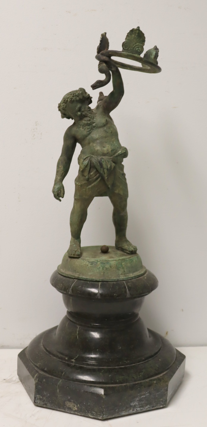 GRAND TOUR PATINATED BRONZE BACCHUS