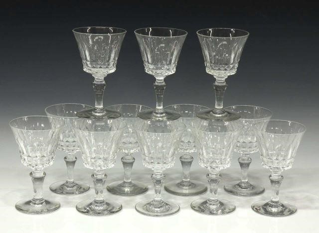 (12) BACCARAT 'PICCADILLY' CRYSTAL