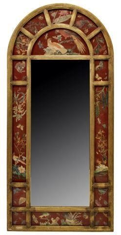 LARGE CHINOISERIE DESIGN BEVELED