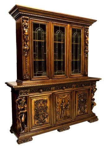 VENETIAN FIGURAL DISPLAY SIDEBOARDVenetian 3be3e4