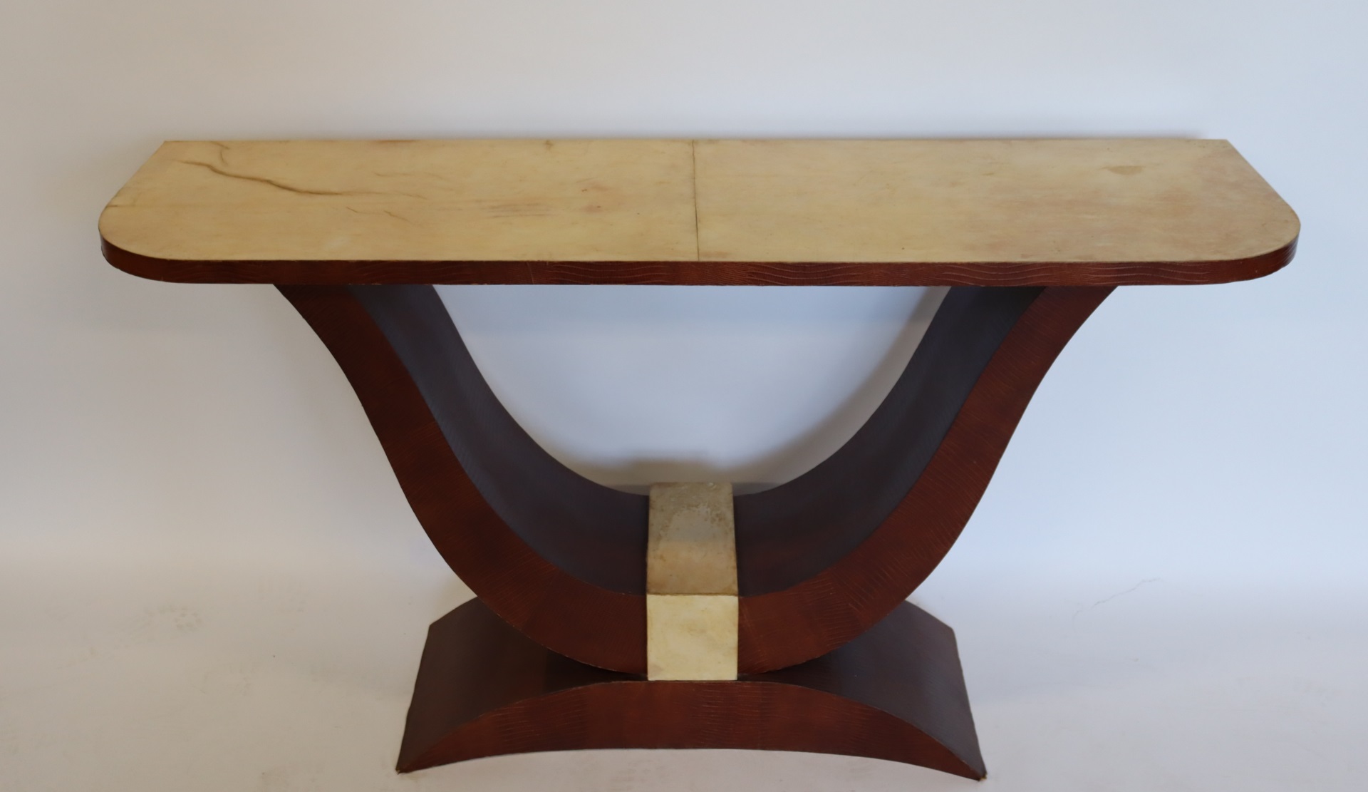 ART DECO CONSOLE TABLE. From an