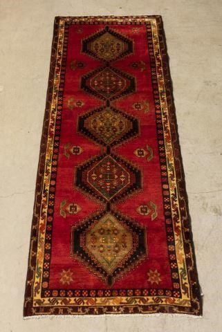 HAND TIED PERSIAN MESHKIN RUNNER 3be478