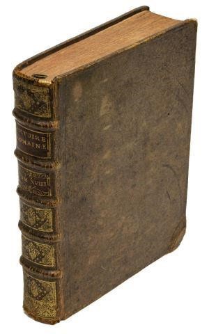 BOOK: HISTORY OF ROME, 1734, FOLD