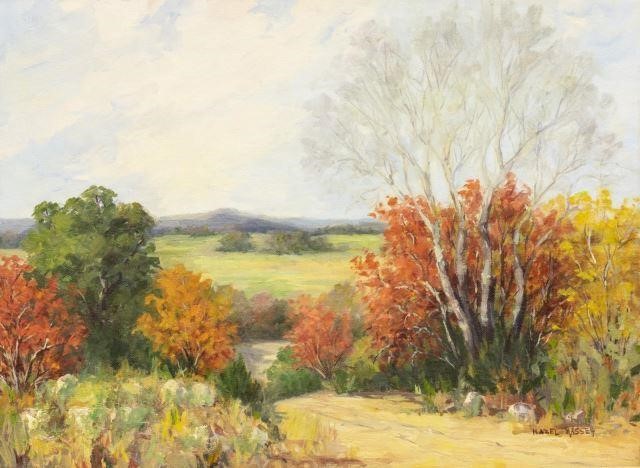 HAZEL MASSEY TX D 1990 LANDSCAPE 3be4a1