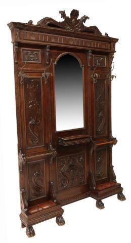 ITALIAN RENAISSANCE REVIVAL WALNUT