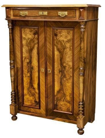 CONTINENTAL MAHOGANY CUPBOARD  3be4d5