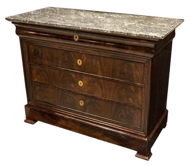 FRENCH LOUIS PHILIPPE MARBLE TOP 3be4e0