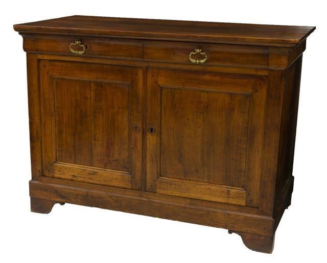 FRENCH LOUIS PHILIPPE WALNUT BUFFET 3be4ed